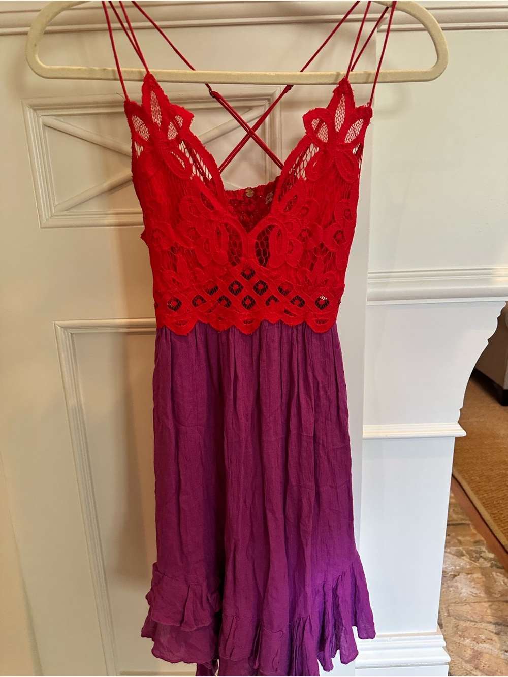 Free People Adella Slip Dress